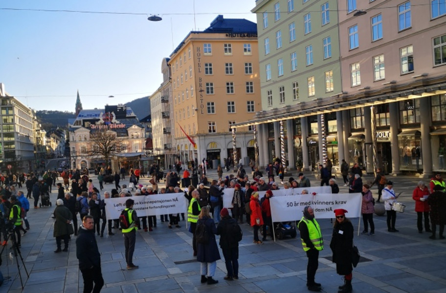 Oppstilling på Torgalmenninen