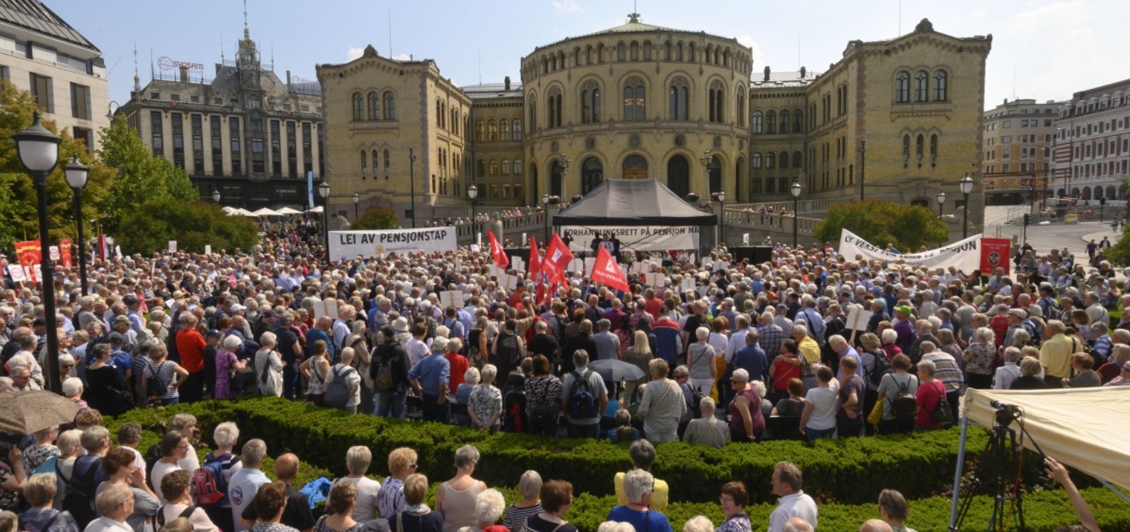 Pensjonistene Markerte Seg! | Pensjonistforbundet