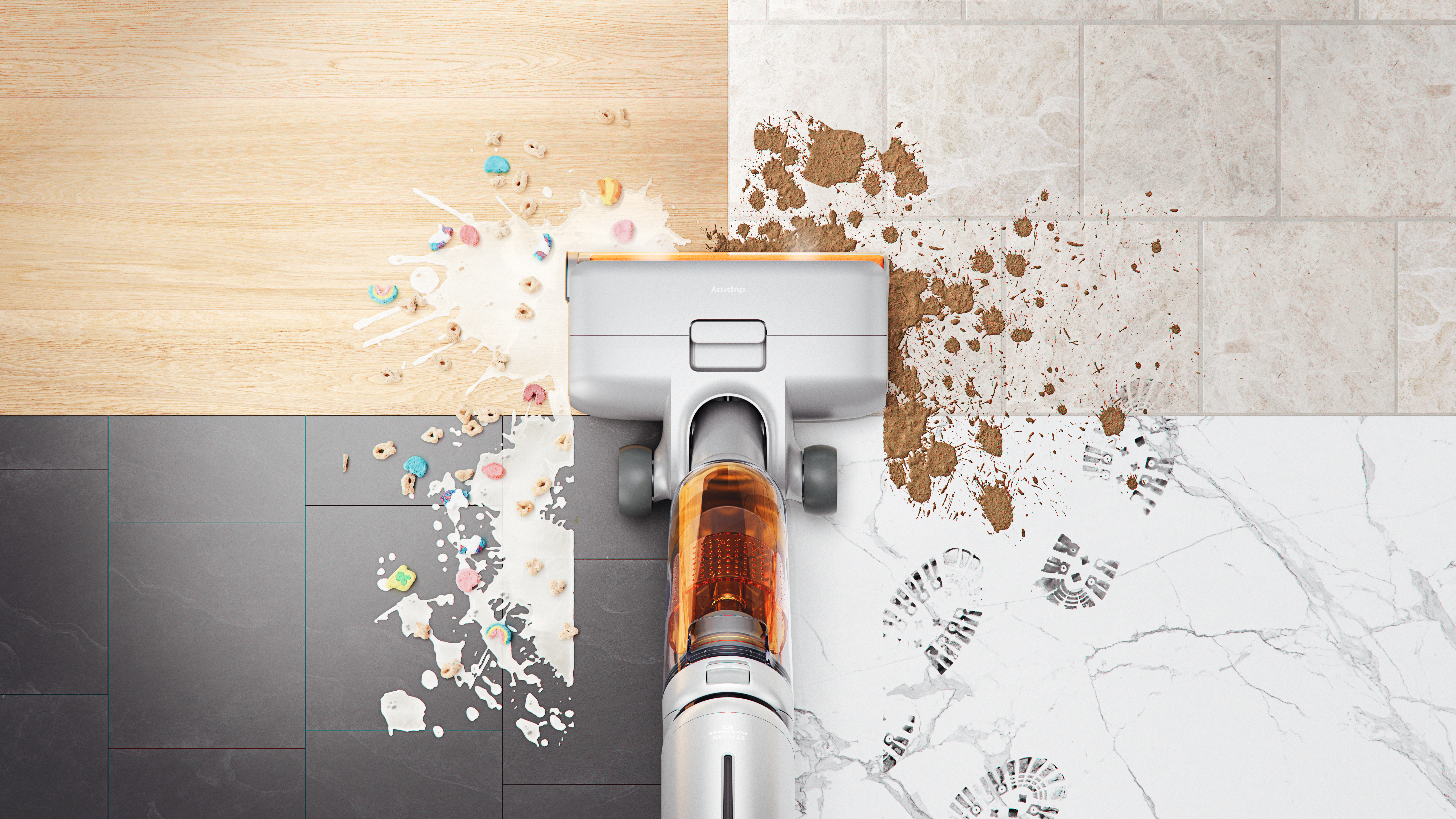 Floorwasher top Mess