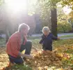 leaf-rubbing-toddler