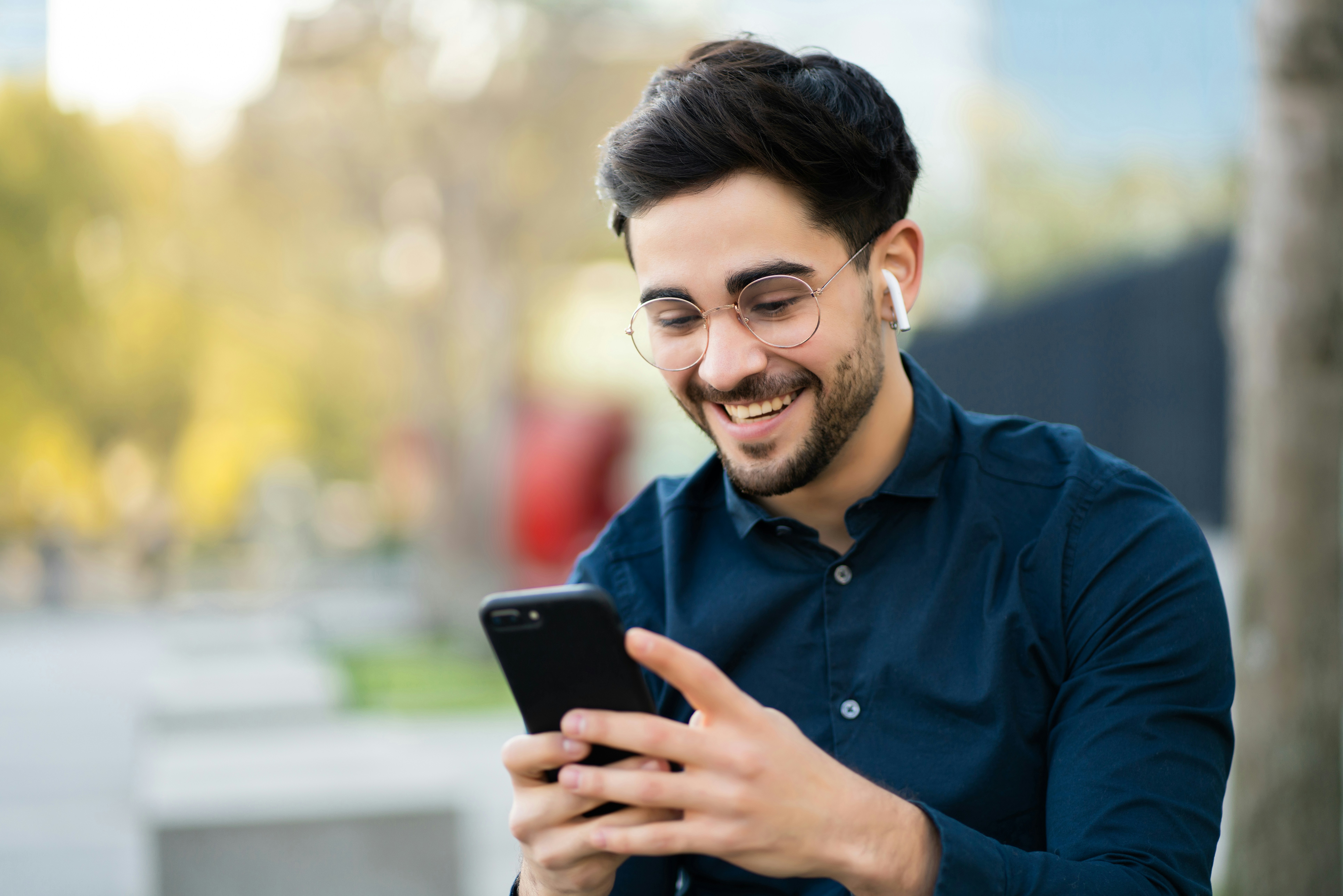 Man on Phone