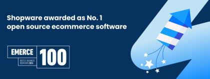 Emerce100: Shopware awarded as the No. 1 open commerce platform