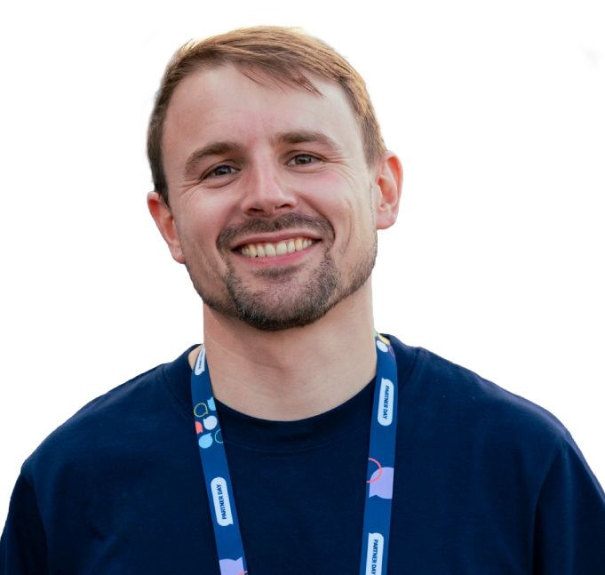 Portrait von Samuel Vogel, CEO, Pickware