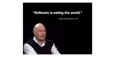 software is eating the world – Marc Andreessen