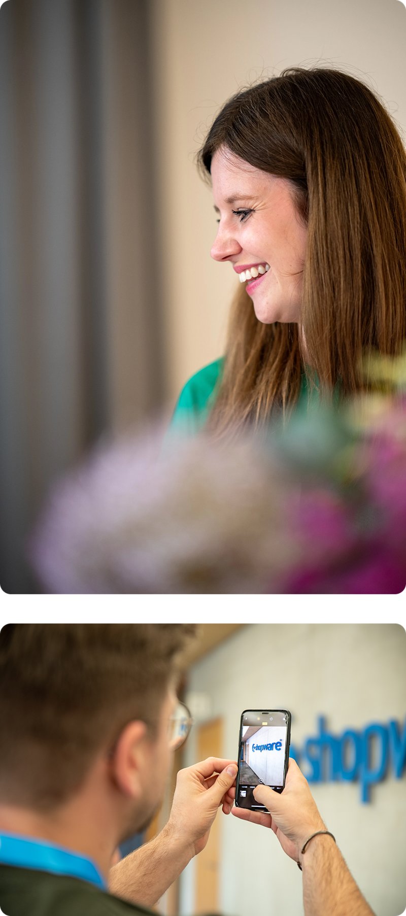 Selection of images from corporate Shopware Events