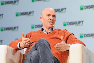 Ben Horowitz on stage Ben Horowitz on stage