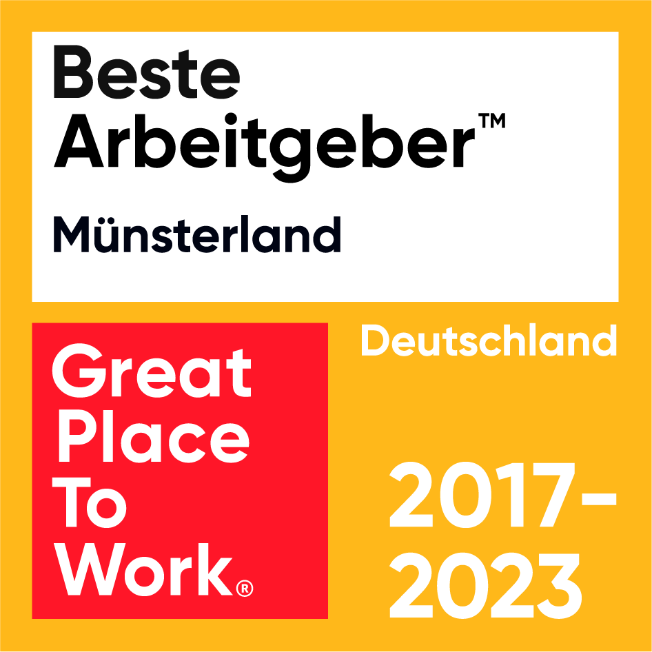 Great Place To Work - Best workplaces in Münster region
