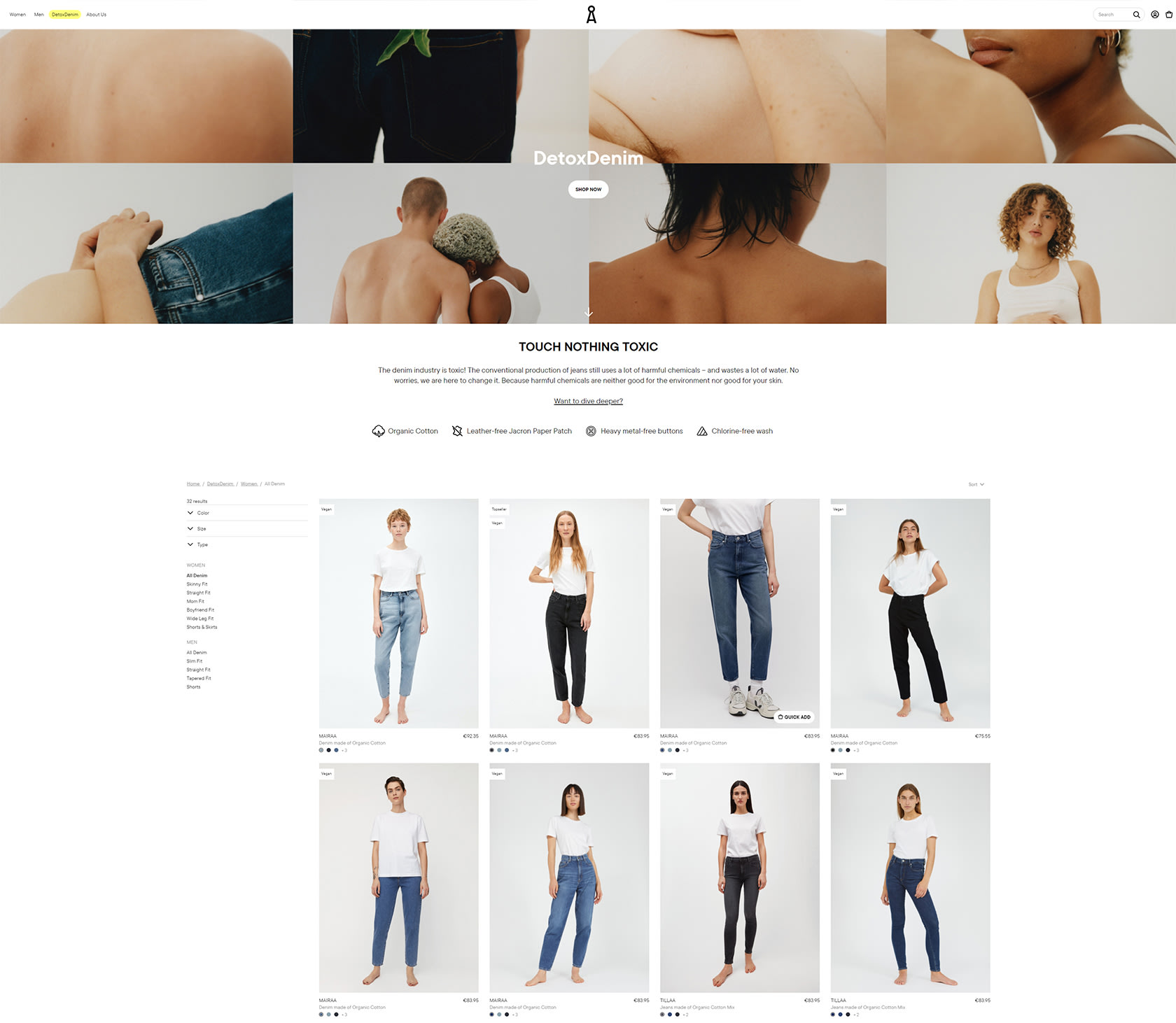 Denim detox