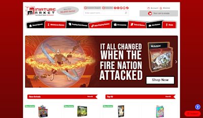 Miniature Market Homepage Miniature Market Homepage