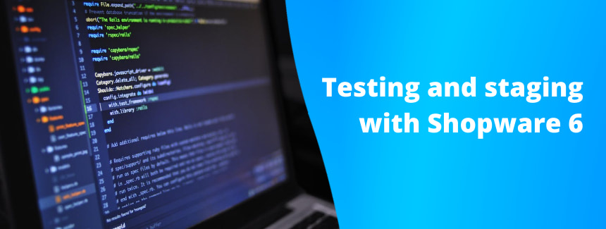 Testing and staging environments with Shopware 6