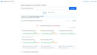 page speeds insights example IT page speeds insights example IT