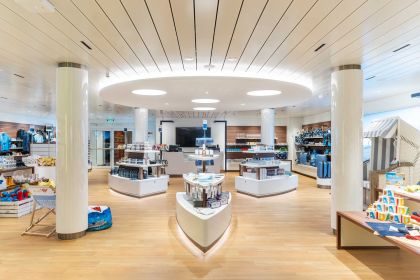 Store image onboard AIDA Cruises