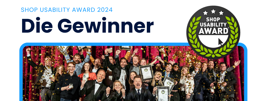 Shop Usability Award 2024: Das sind die Shopware Gewinner