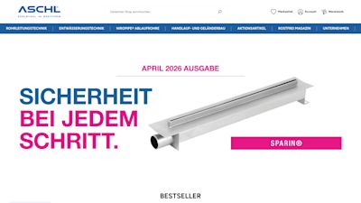 Aschl website overview
