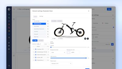 Shop graphic example