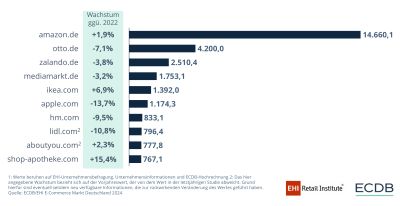 Top 10 online stores in Germany