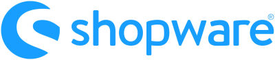 The logo of Shopware. 