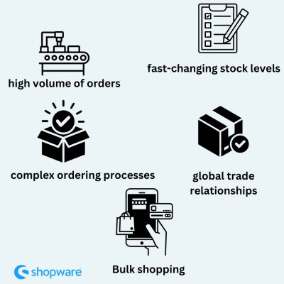 The complexities of b2b ecommerce companies - Shopware