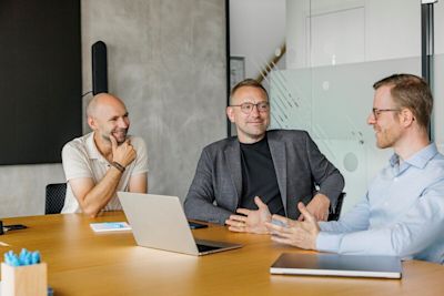 Sebastian und Stefan Hamann und Joachim Weber Sebastian und Stefan Hamann und Joachim Weber