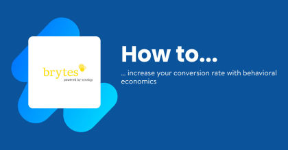 How to increase your conversion rate with behavioral economics