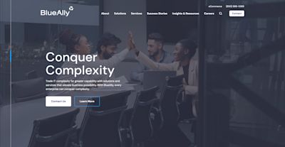 BlueAlly Homepage