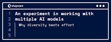 An experiment in working with multiple AI models