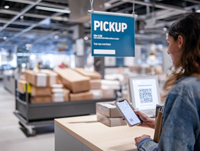 pickup point omnichannel multichannel