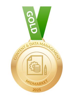 Gold medal for Content Data Management