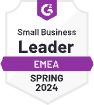 Badge EMEA High Performer Small Business
