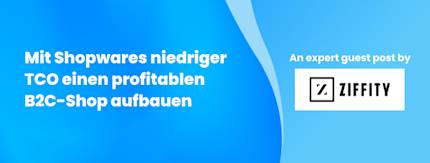 Wie Shopwares niedrige TCO dabei helfen kann, einen profitablen B2C-Shop aufzubauen