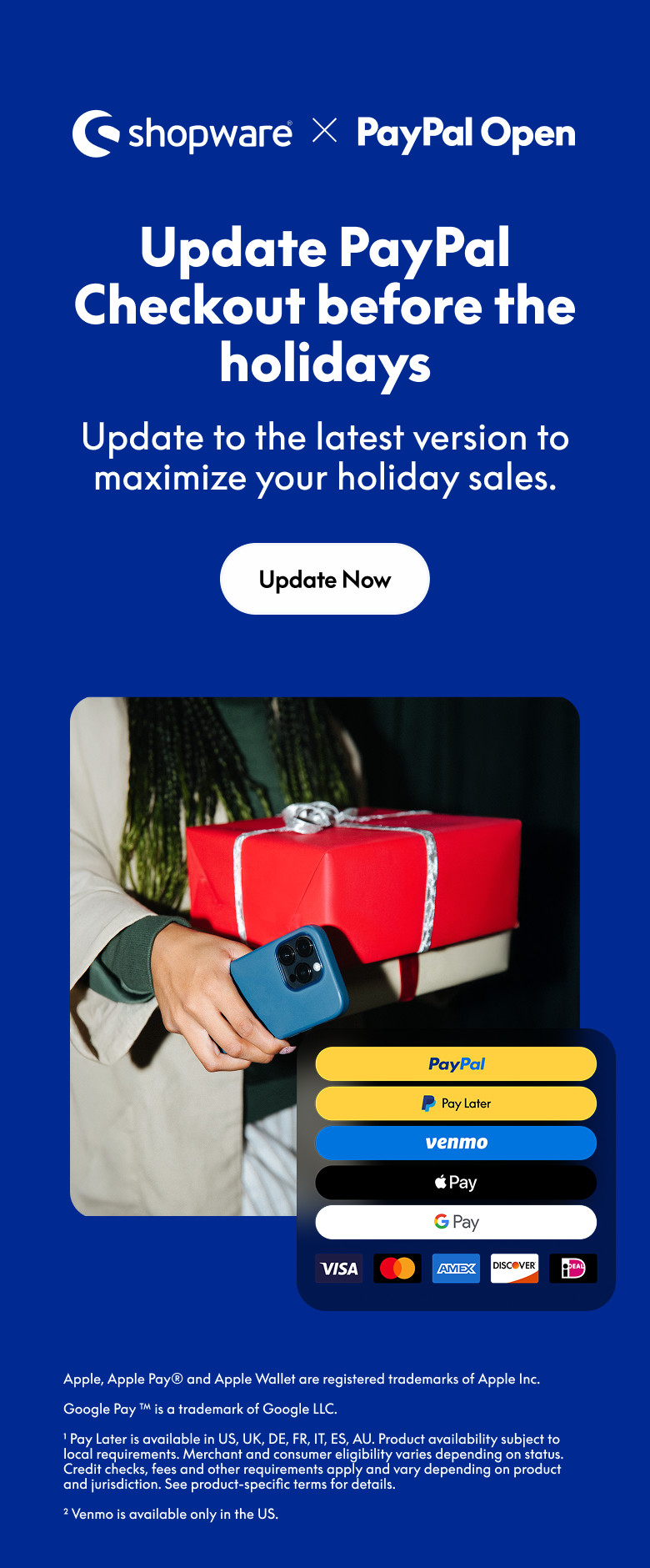 PayPal | Holiday Campaign 2025 | Blog Banner (EN, DE, IT)