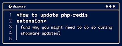 How to update php-redis for Shopware 6.7
