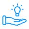 Icon: Creativity - blue - 60px