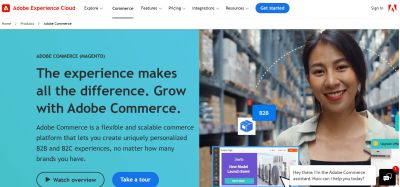 Adobe ecommerce shop