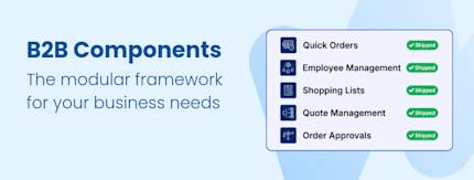 Ready and adaptable: Shopware B2B Components for tailored B2B shops