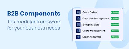 Shopware B2B Components: amplifying flexibility in your B2B ecommerce