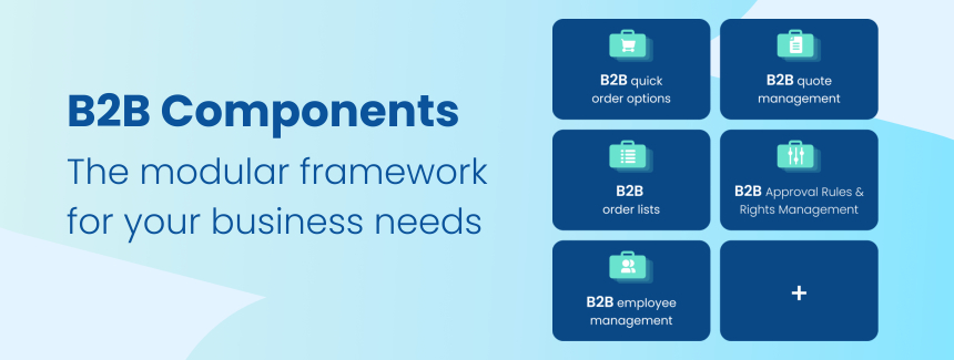 Shopware B2B Components: amplifying flexibility in your B2B ecommerce