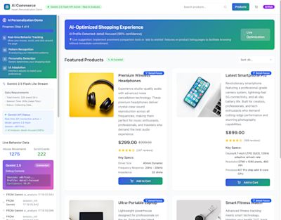 AI-Optimized Shopping Experience