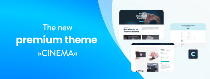 New Shopware Premium theme "CINEMA"