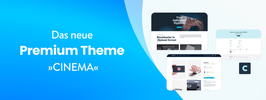 Neues Shopware Premium Theme "CINEMA" 