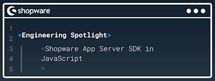 Shopware App Server SDK in JavaScript