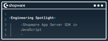 Shopware App Server SDK in JavaScript