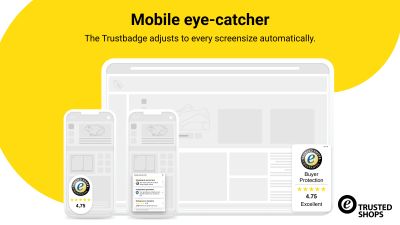 Trusted Shops mobile eye catcher