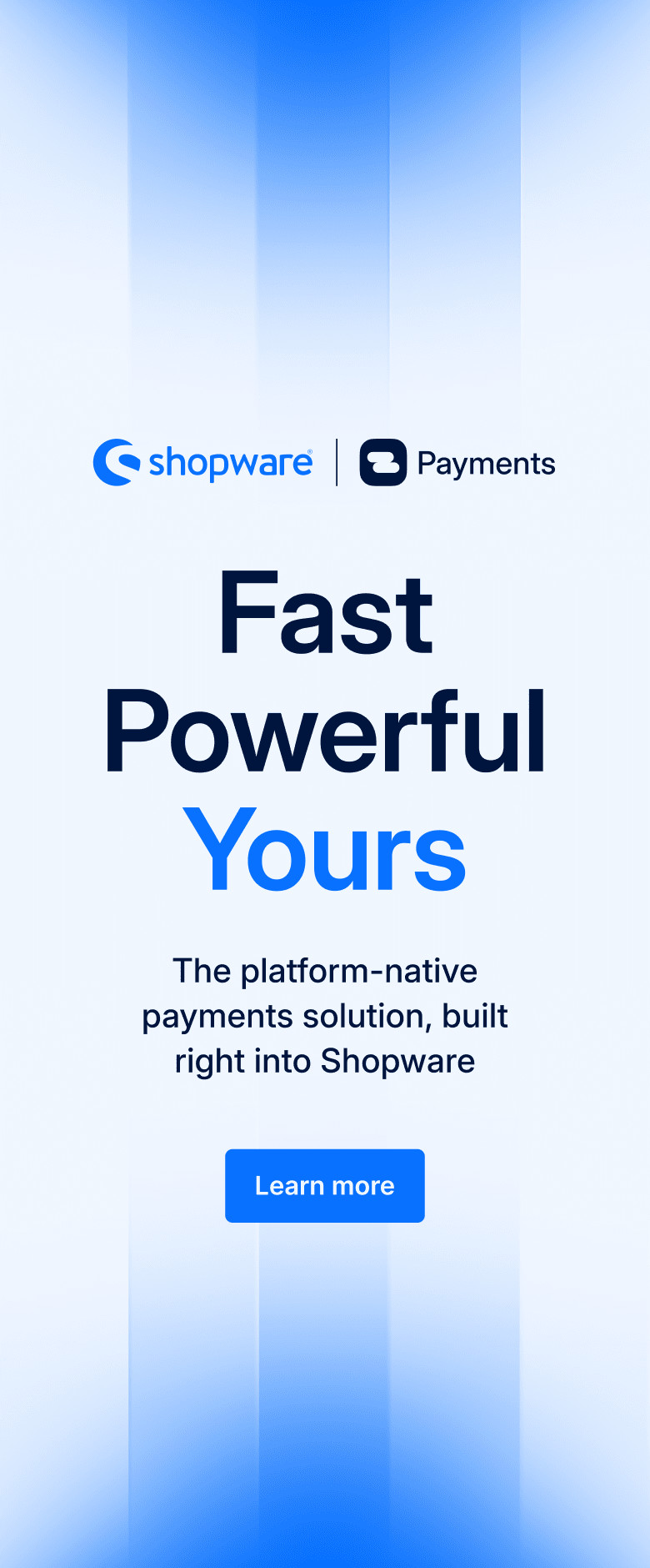 Blog Banner - Shopware Payments Launch (EN, DE)