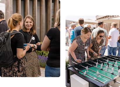 Selection of photos from people working in the People & Culture team