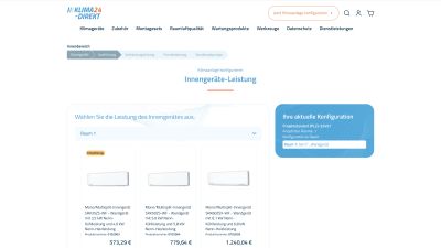 Klima24-Direkt Configurator