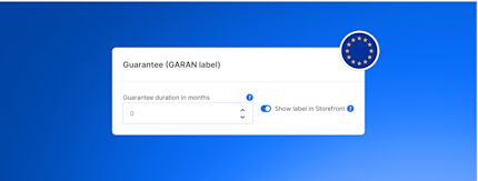GARAN label and EU legal guarantee notice: what online merchants need to know by September 2026