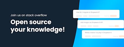 Shopware support on Stack Overflow