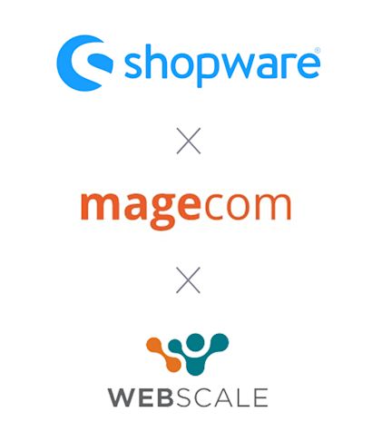 shopware x webscale x magecom Shopware, Webscale, and Magecom