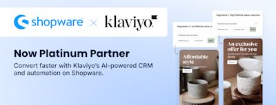 Klaviyo Shopware